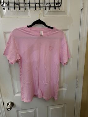 PINK Victoria's Secret Bubblegum Pink Crewneck Tee